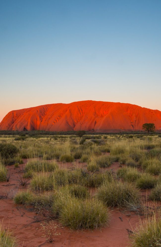 Uluru at Sunset